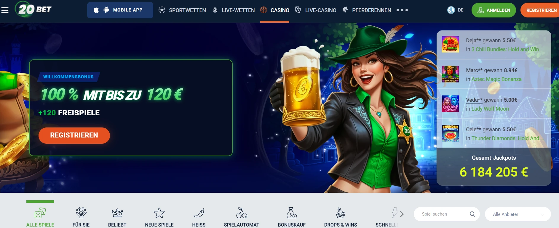 20bet Casino